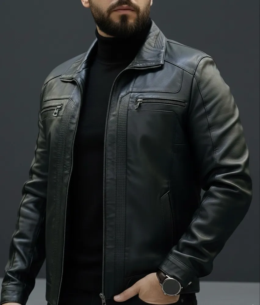 Model 01 – Classic Ribbed Panel Biker