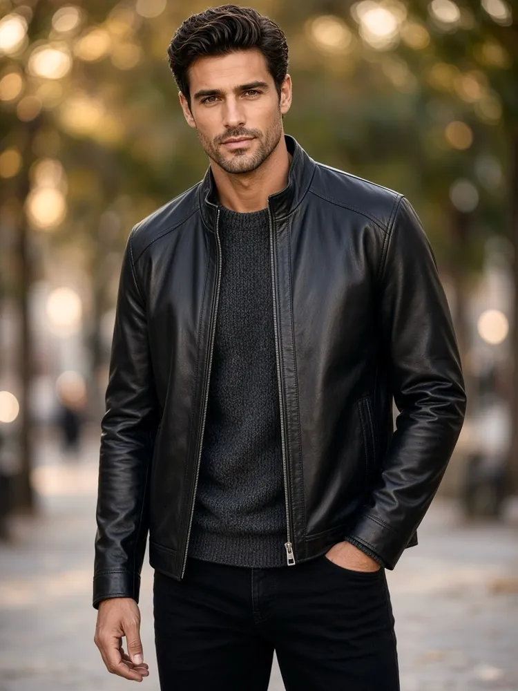 Model 13 – Mandarin Collar Minimalist